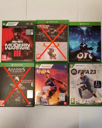Giochi Xbox One - Xbox series X/S