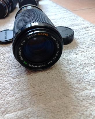 Soligor 80-200, obiettivo macro per pentax