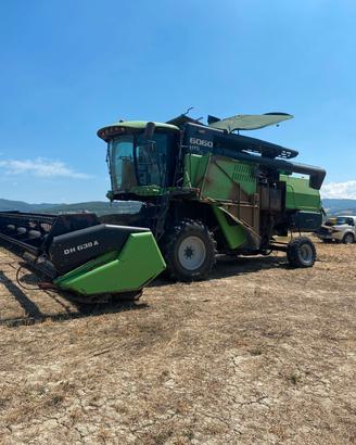 Mietitrebbia autolivellante Deutz 6060 HTS climber