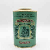 Barattolo vuoto vintage borotalco Roberts 