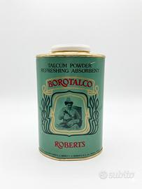 Barattolo vuoto vintage borotalco Roberts 