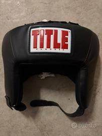Caschetto Title boxing taglia s