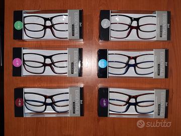 OCCHIALI DA LETTURA SONO 12, 6 PAIA. LEGGI