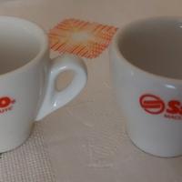 saeco set da 6 tazzine da caffè da Bar porcellana 