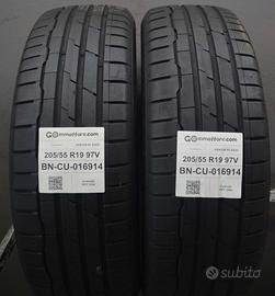 2 pneumatici hankook 205/55 r19 97v cu16914