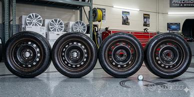 4 Cerchi in Acciaio da 14" (Gomme da sostituire)