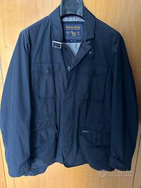 Guacca blu primaverile uomo woolrich, taglia L