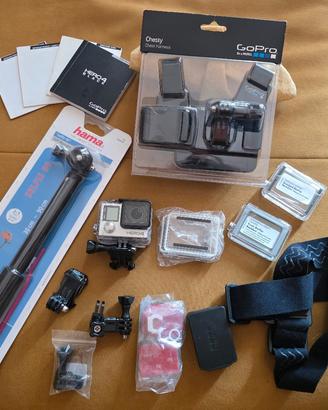 gopro hero4 + accessori