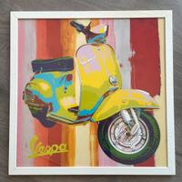 Quadro stampa vespa