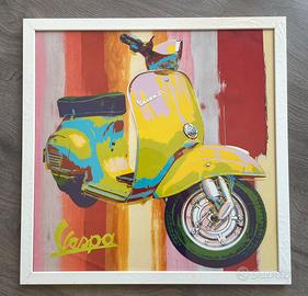 Quadro stampa vespa