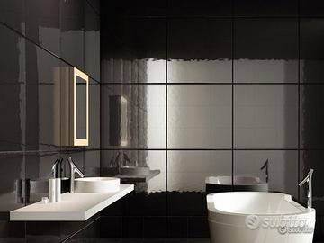 Piastrella 30x30 Flexi 4 Black Bri Sant'Agostino