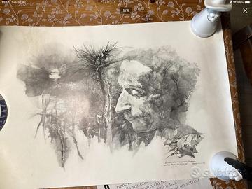 3 Litografie .Vespignani Renzo