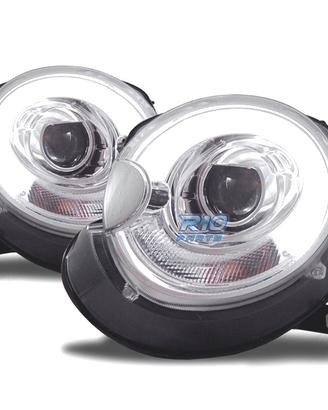 FARI PER MINI COOPER R56 R57 06-10 LUCE A TUBO FON