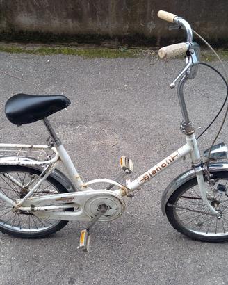 Bicicletta Graziella BIANCHI AQUILETTA 20 FUNZIONA