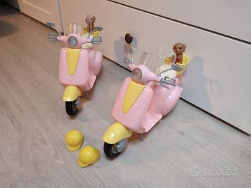 Barbie vespa scooter 