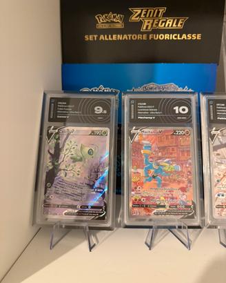 Carte pokemon gradate