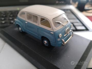 modellino fiat 600 multipla