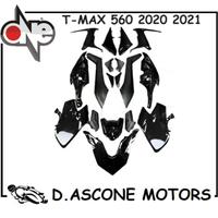 KIT CARENE TMAX 560 2020 2021 NERO LUCIDO 17PEZZI