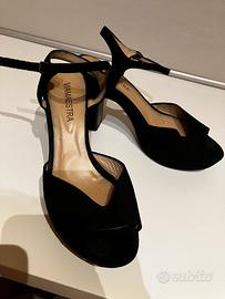 Décolleté nere con  plateau nr 37