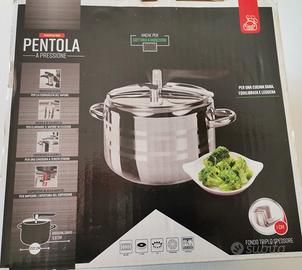 Pentola a Pressione GUSTO CASA - 22cm Inox - NUOVA