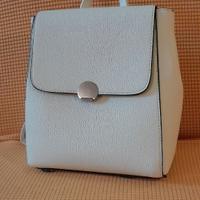 Zainetto in similpelle bianco Stradivarius