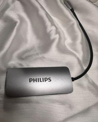 Docking station USB-C philips con porta Ethernet