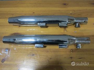 Terminali aperti omologati per moto custom