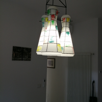 Lampadario modernariato