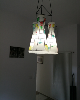 Lampadario modernariato