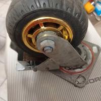 RUOTE PIROETTANTI CON FRENO