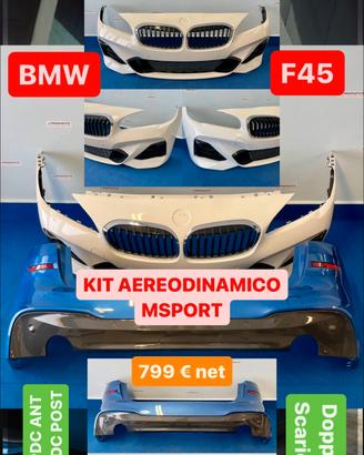 Kit Aereodinamico Msport BMW F45 Active Tourer