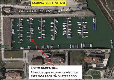 Posto barca al Marina degli Estensi