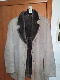 montone uomo shearling vintage 