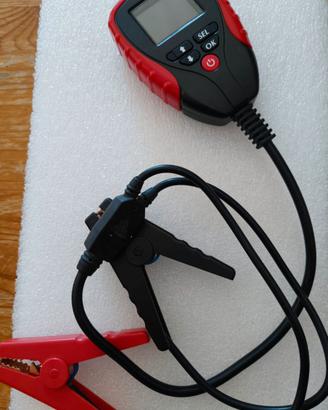Tester batteria auto digitale 12V con display LCD