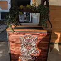 banco birra spillatura 4 vie 