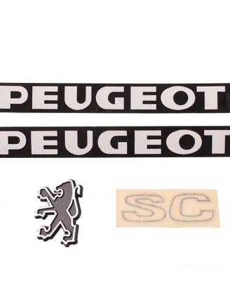 Kit targhette per Peugeot SC Metropolis - 751430