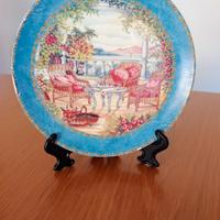 Piatto decorativo porcellana Limoges