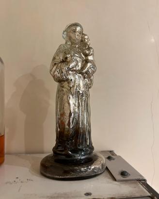 S Antonio, antica statua in vetro soffiato