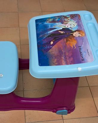 Banco gioco in plastica Frozen