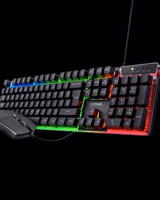 tastiera e mouse trust GXT 838 azor