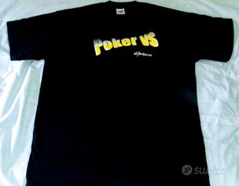 Maglietta nera poker