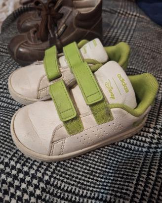 2 scarpe bambini primi passi 