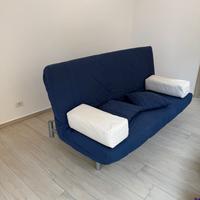 Divano letto due piazze con vano contenitore