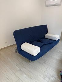 Divano letto due piazze con vano contenitore