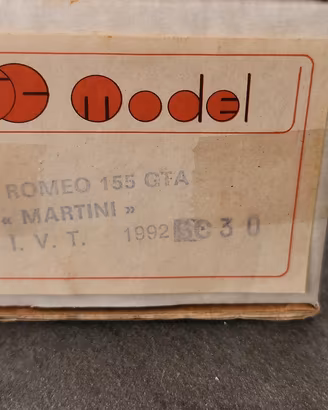  Alfa Romeo 155 GTA Martini SE Model