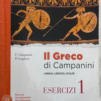 9788838325823 Il Greco di Campanini Esercizi vol.1