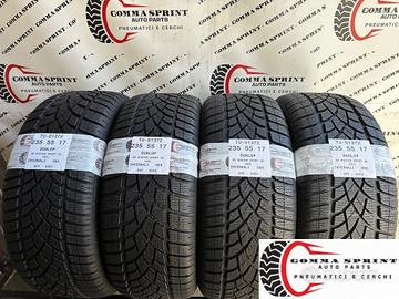 4 PNEUMATICI 235/55 R17 DUNLOP INVERNALI NUOVE
