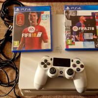 Ps4 slim 500Gb + Fifa 18 + Fifa 21