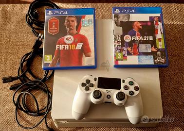 Ps4 slim 500Gb + Fifa 18 + Fifa 21