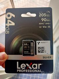 Lexar 64GB SD Card SILVER